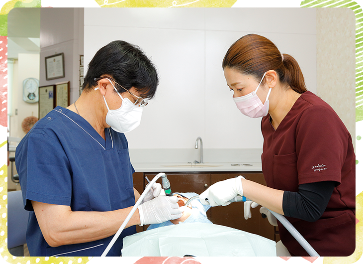 患者さんに頼られる医院です